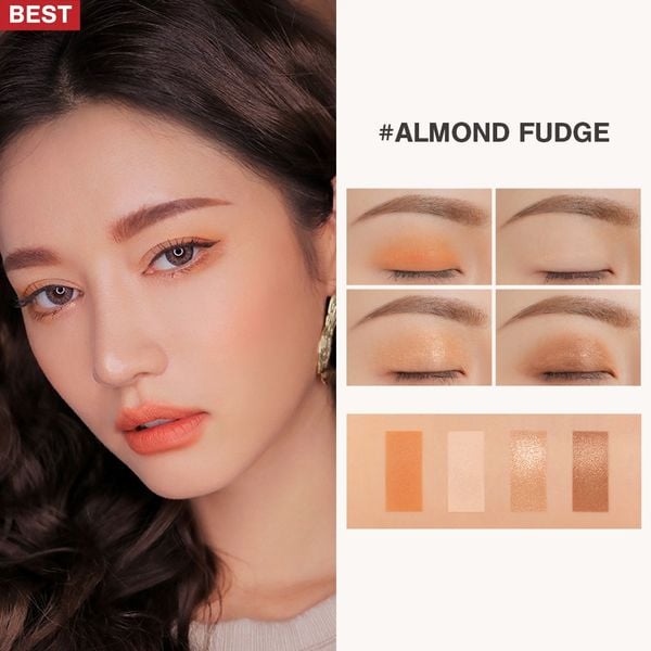 Bảng Phấn Mắt 4 Ô 3CE Mini Multi Eye Color Palette
