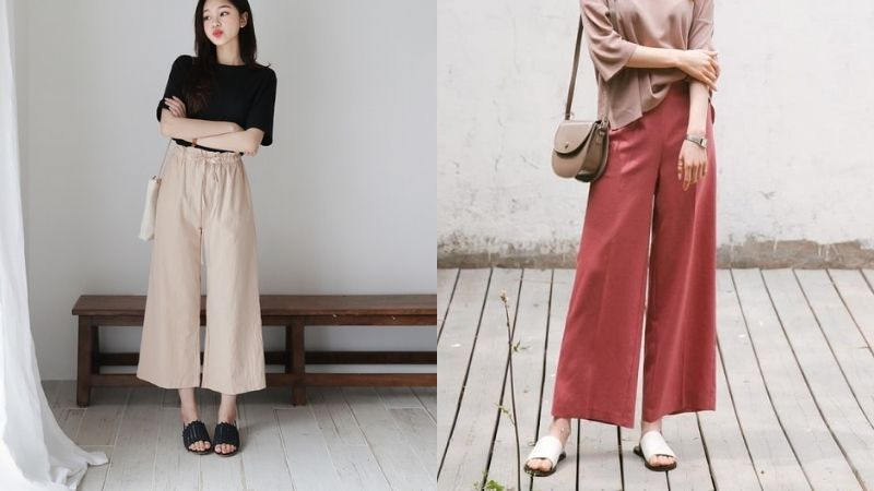 phối đồ với dép quai ngang, dép bánh mì_img3