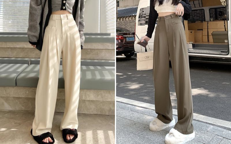 phối đồ với dép quai ngang, dép bánh mì_img6