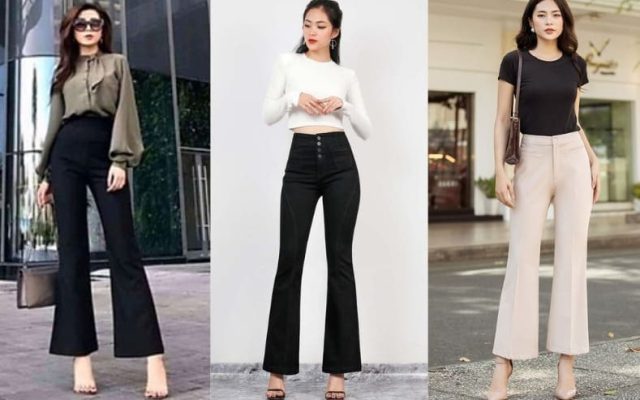 Quần ống loe mặc với áo gì? 20+ Bí quyết phối đồ chuẩn thời trang