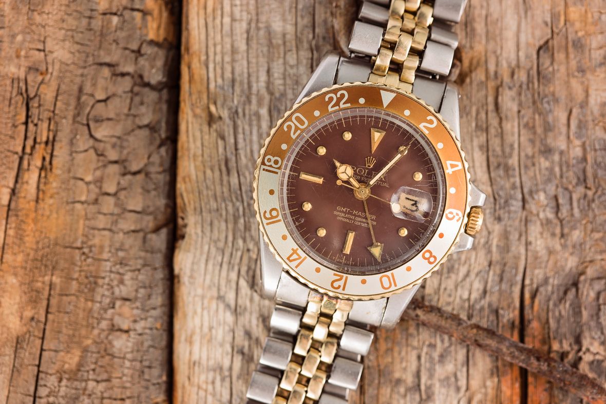 Vintage Rolex Root Beer GMT-Master 1675/3