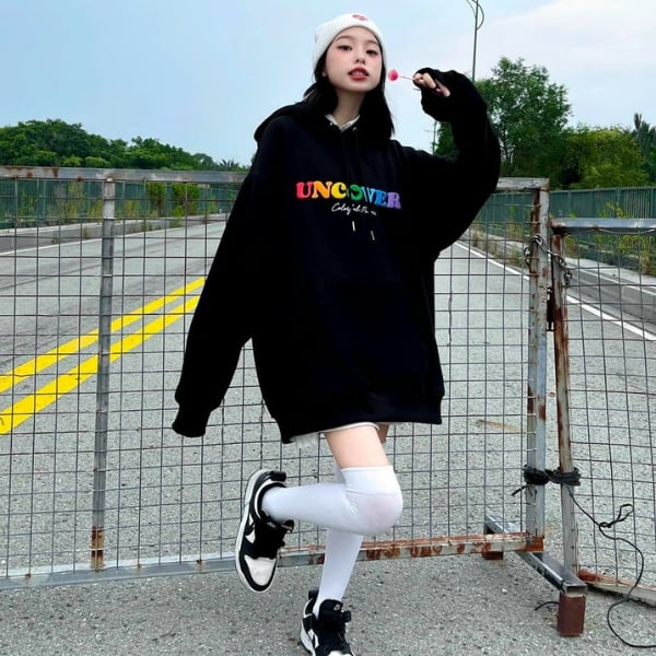 Bảng size áo hoodie dành cho nữ