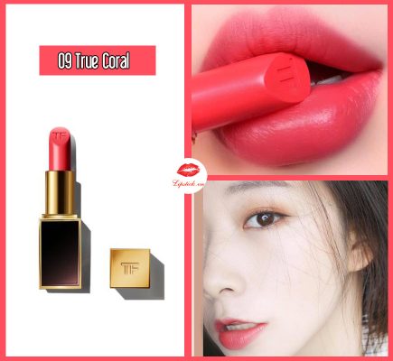 Son Tom Ford True Coral 09 Màu Hồng Cam