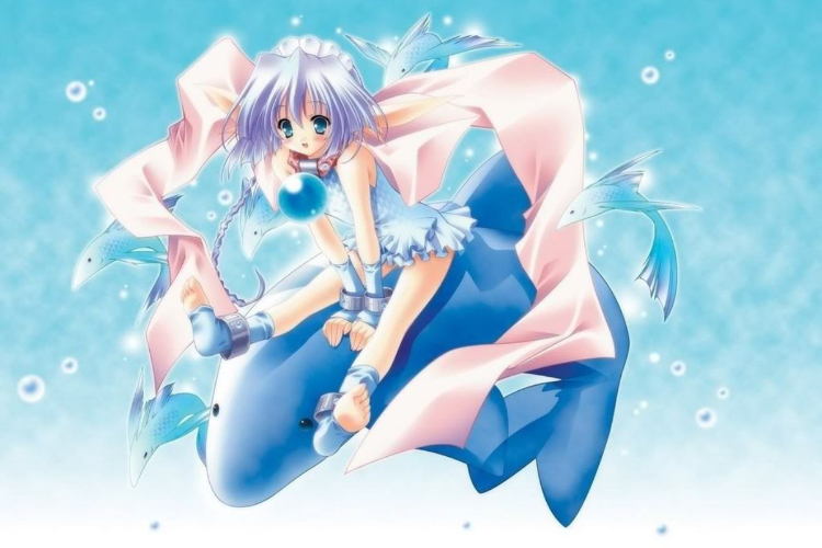 Song Ngư anime cute, dễ thương