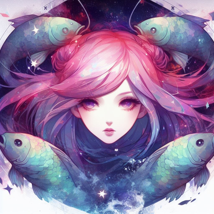 Hình ảnh cung Song Ngư anime cool ngầu, lạnh lùng