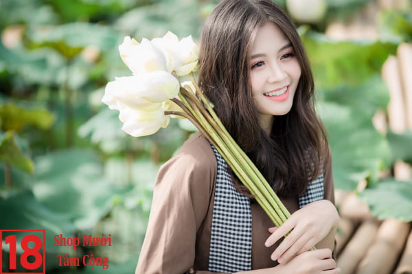 Gái Xinh Quê Mặc áo Bà Ba (1)