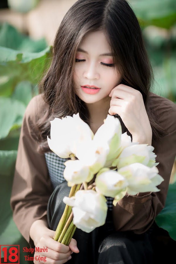 Gái Xinh Quê Mặc áo Bà Ba (5)