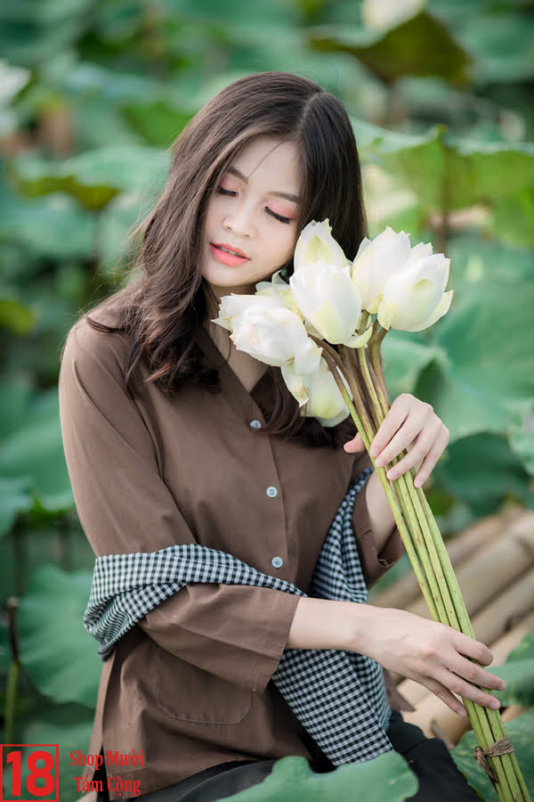 Gái Xinh Quê Mặc áo Bà Ba (6)