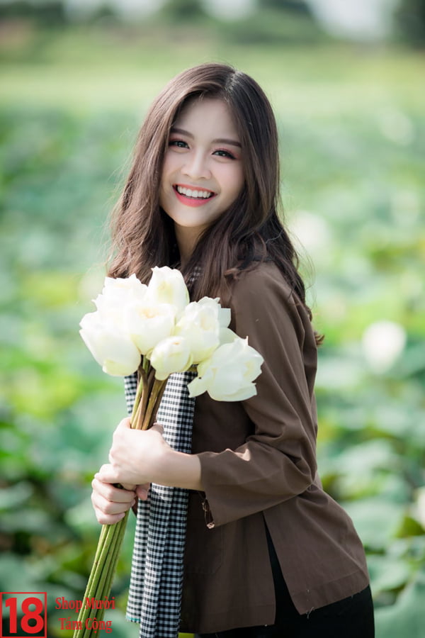 Gái Xinh Quê Mặc áo Bà Ba (7)