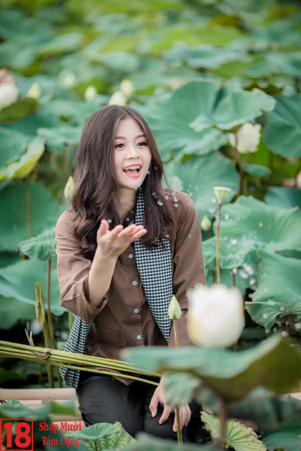 Gái Xinh Quê Mặc áo Bà Ba (10)