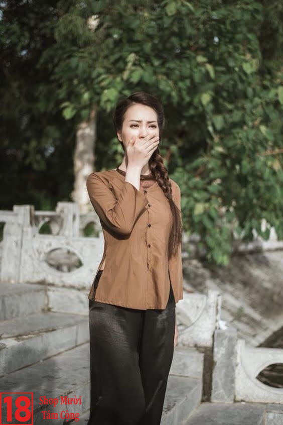 Gái Xinh Quê Miền Nam Mặc áo Bà Ba (3)