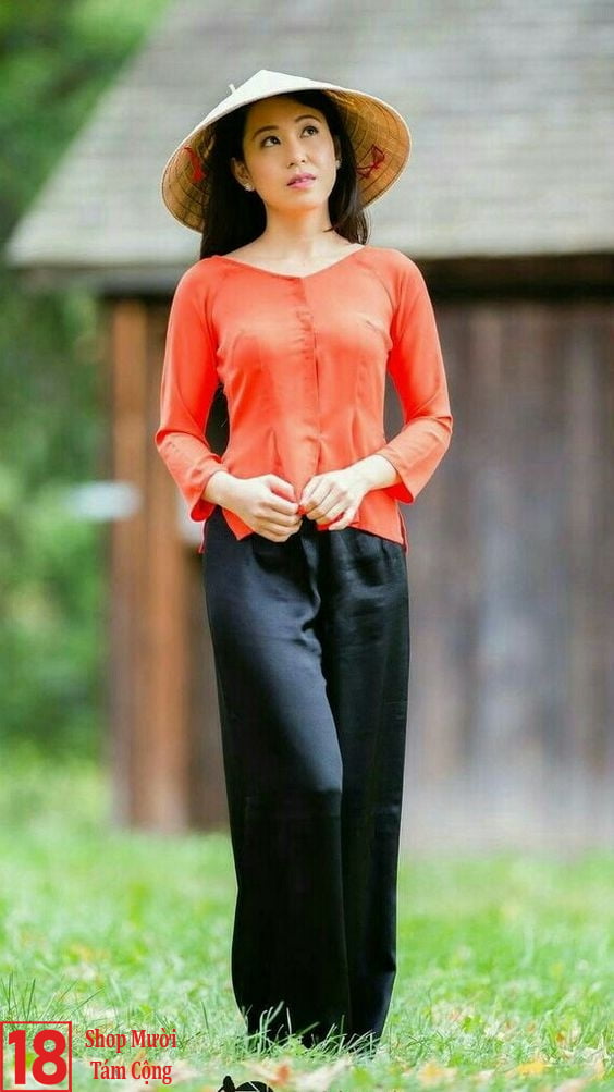 Gái Xinh Quê Miền Nam Mặc áo Dài (8)