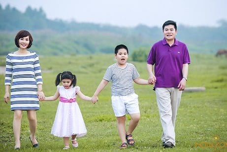 chụp gia đình tại HCM