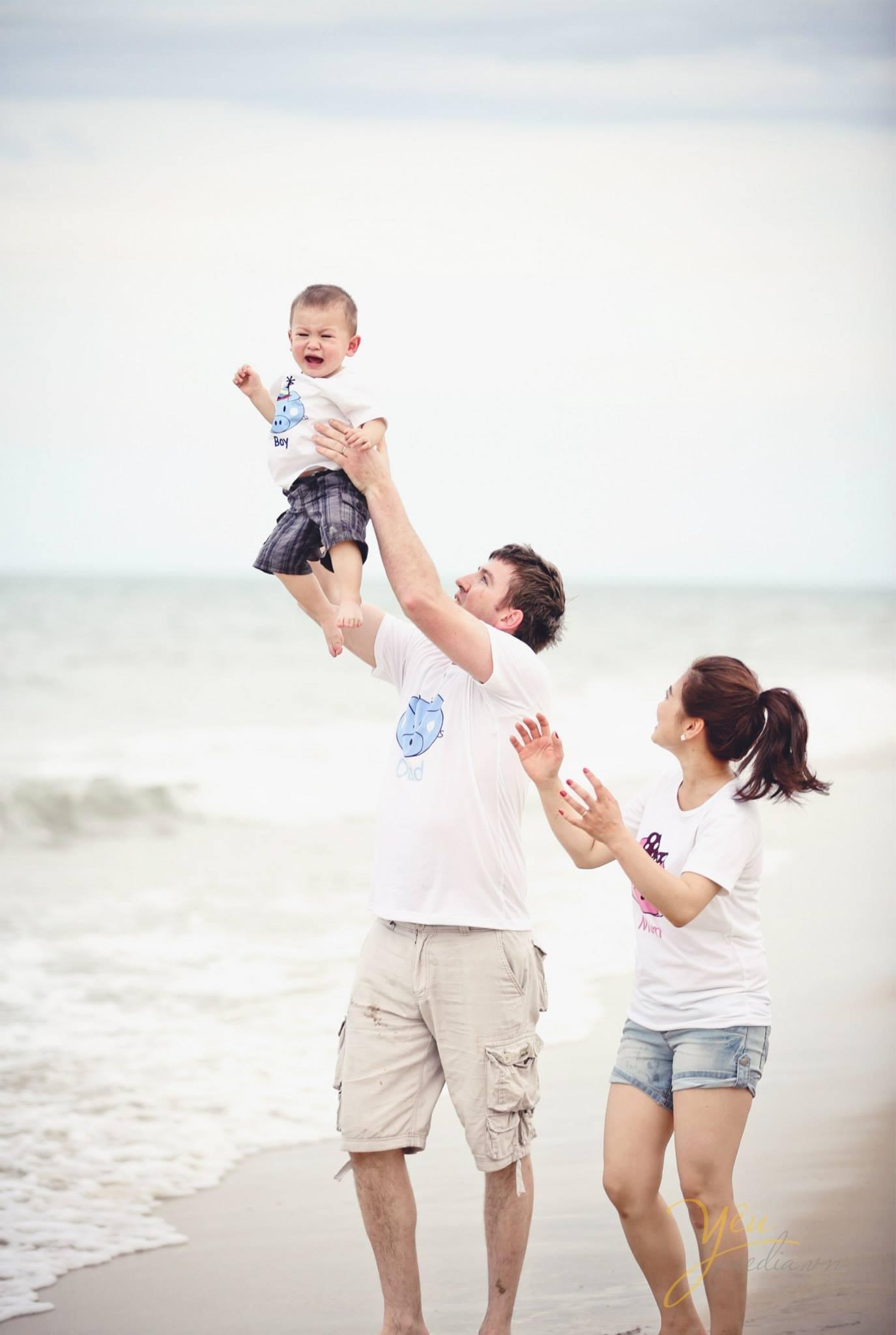 chụp ảnh gia đình ngoại cảnh