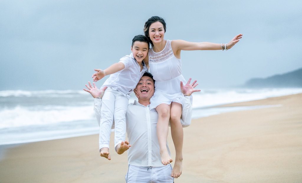 chụp ảnh đẹp với biển