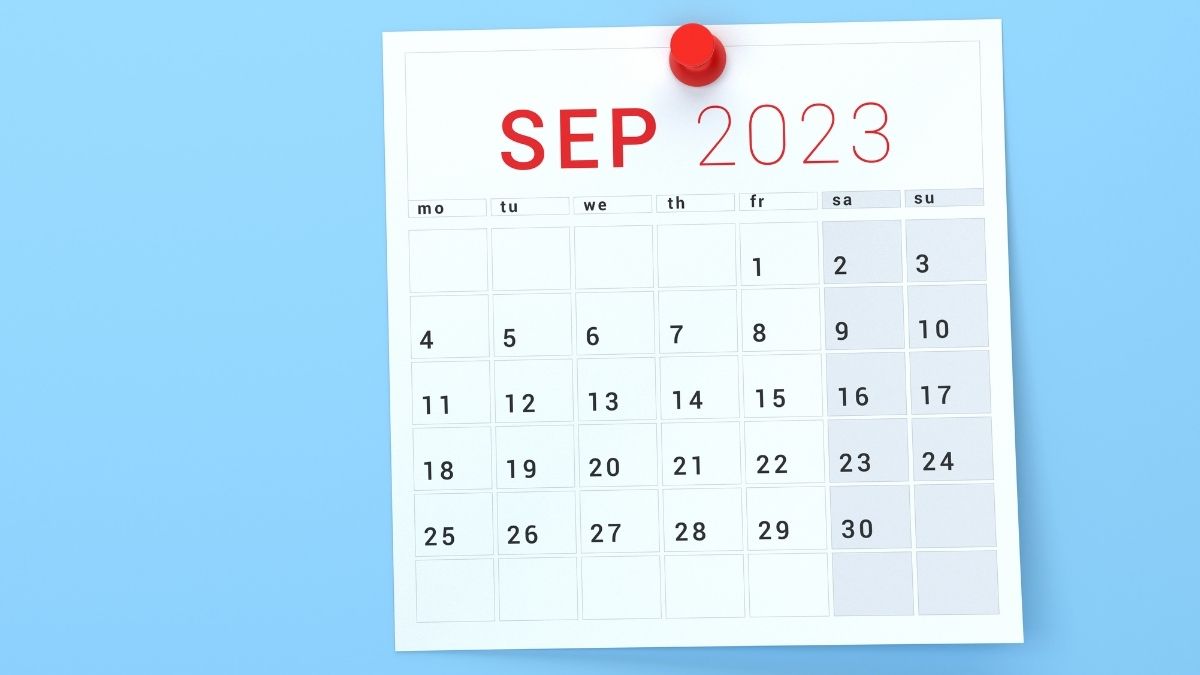 Tháng 9 có bao nhiêu ngày theo lịch Dương?