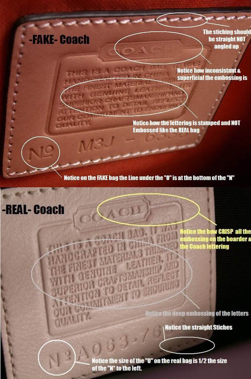 Phân biệt túi Coach thật và giả như một chuyên gia hàng hiệu