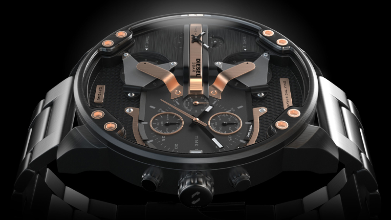 Đồng hồ Split mang màu sắc riêng biệt