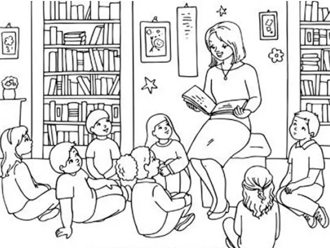 85 bức tranh vẽ cô giáo đẹp, ý nghĩa nhân ngày 20/11 60