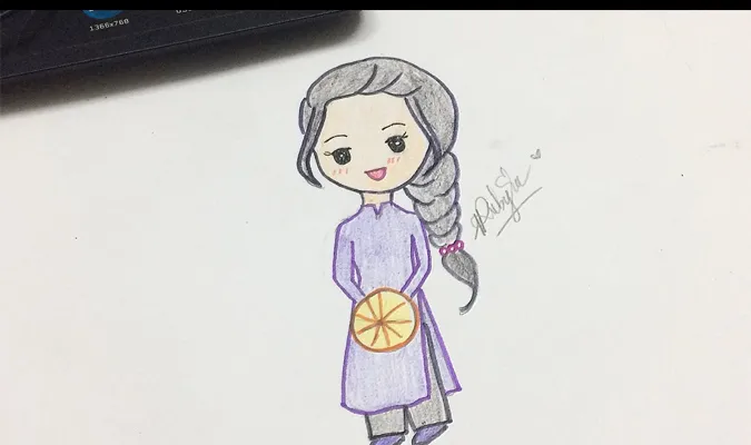 85 bức tranh vẽ cô giáo đẹp, ý nghĩa nhân ngày 20/11 68