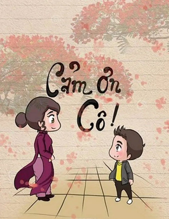 85 bức tranh vẽ cô giáo đẹp, ý nghĩa nhân ngày 20/11 78