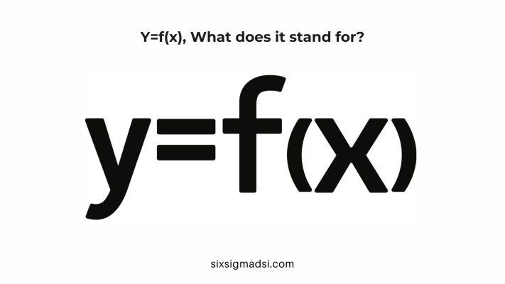 What Does y=f(x) Mean, and How to Use It?