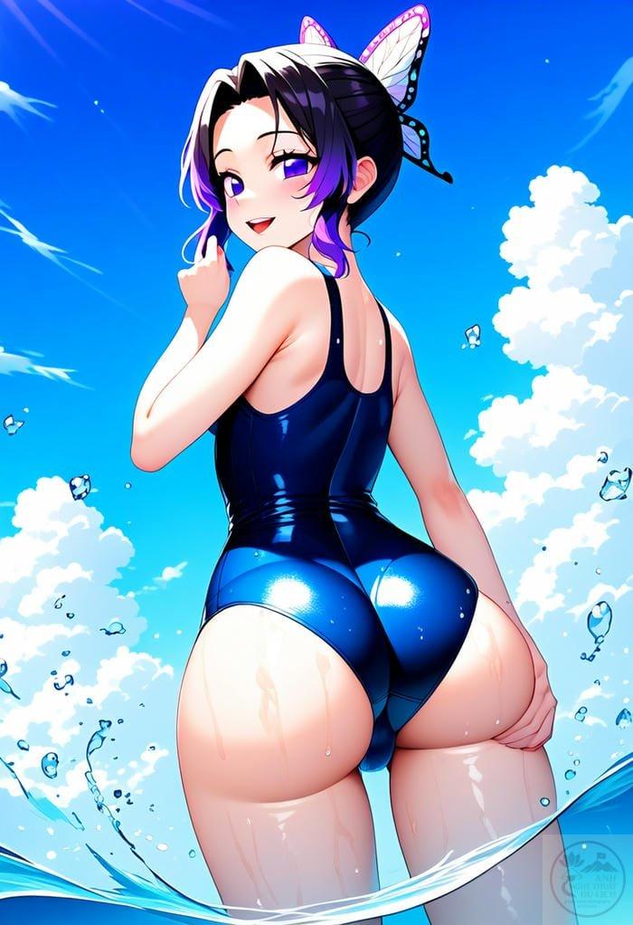 Ảnh Shinobu bikini cận cảnh