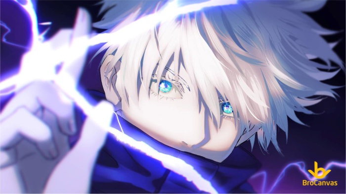 ảnh anime nam đẹp Gojo Satoru