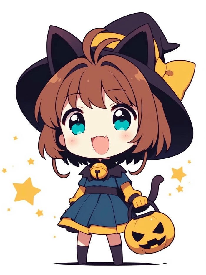 anime chibi nữ ảnh ngộ nghĩnh