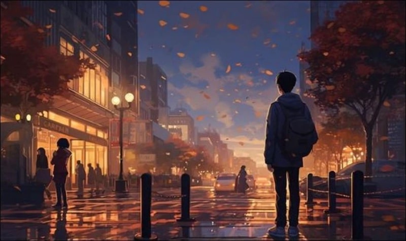 Tổng hợp hình nền Anime buồn, tâm trạng