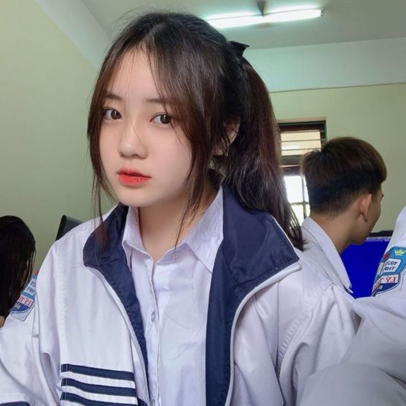 ảnh gái xinh k10 học đường