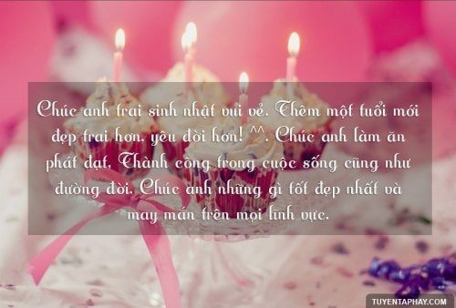 hình ảnh chúc mừng sinh nhật anh trai