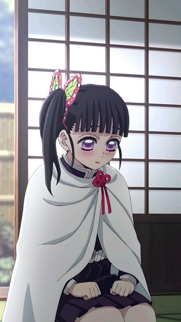 Hình Kanao anime vẻ ngoài bình thản
