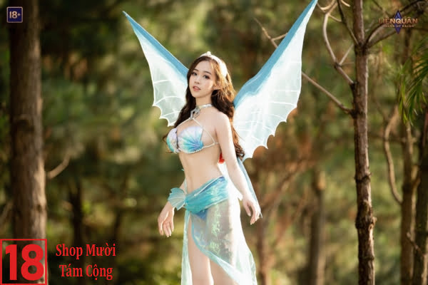 Cosplay Liên Quân Lauriel Tiệc Bãi Biển (2)