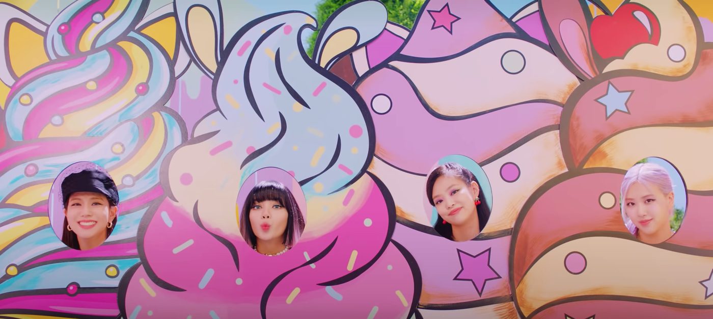 Hình ảnh MV 'Ice Cream' của BlackPink và Selena Gomez