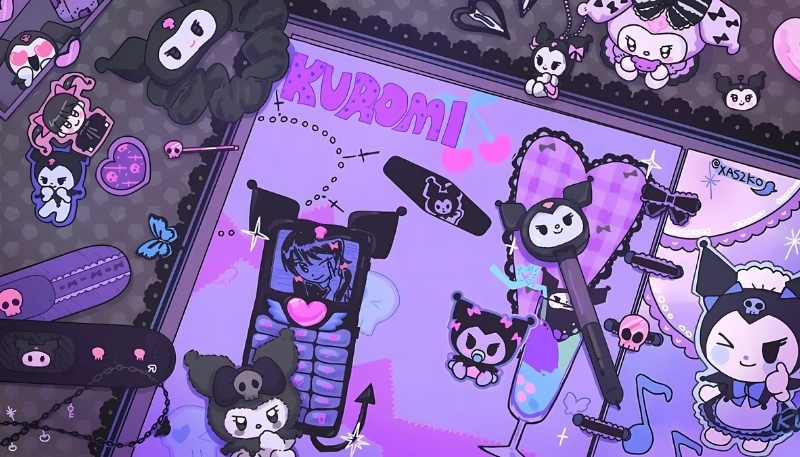 Ảnh kuromi máy tính đáng yêu