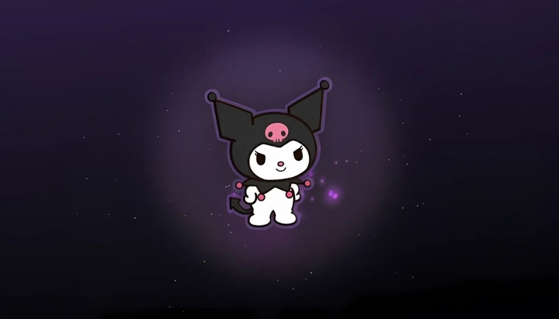 Hình kuromi dễ thương đáng yêu
