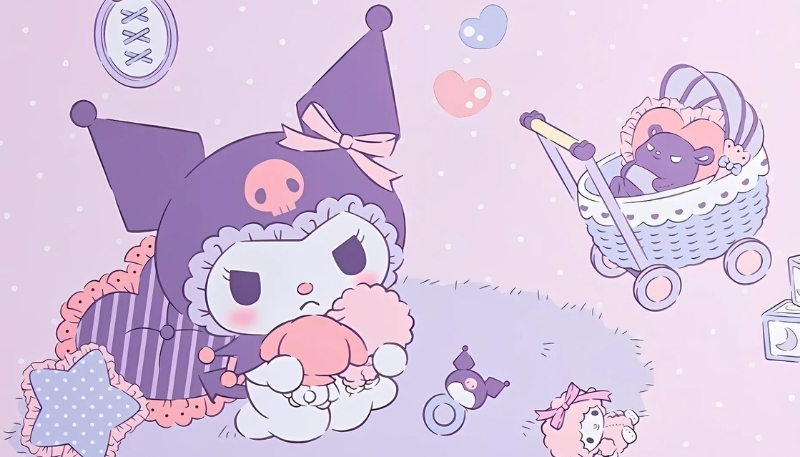 Bộ sưu tập ảnh nền kuromi và những người bạn cute